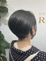 ラシル バイ レストプラス(racil by rest plus)&nbsp;スタイリッシュショート！シャーベットブルー！！