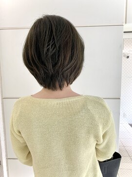 ヘアーロギア 栄店(hair LOGiA) ★hair LOGiA★　襟足が浮きやすい人におススメ　ショートボブ