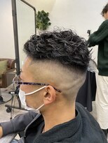 ナンバー エミライ 溝の口(N° emirai) ショートスパイラルパーマ