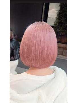 ラフ(LAFF) #黒髪#ボブルフ#ネビージュ#小顔#ワンレン