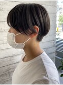 ツーブロックショート