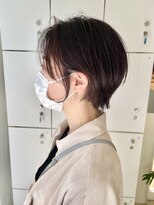 ソラ ヘアデザイン(Sora hair design)&nbsp;耳かけショートボブ
