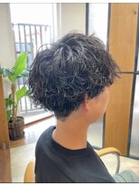 セラヴィ メンズ波巻きスパイラルパーマ