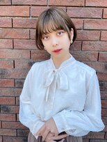 ニスル 上尾店(NISURU)&nbsp;似合わせカット/大人ガーリー/ダークアッシュ/着物/上尾/上尾駅