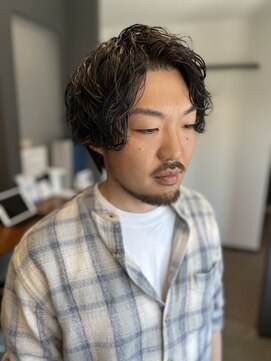 ラポードヘアークラフト(RAPPORD hair craft) ゆる巻きパーマ×ミディアムヘア