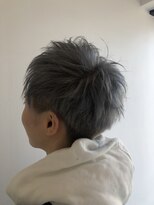 コード(Chord)&nbsp;【nakajima】シルバーカラー×ツーブロック