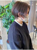 ハンサムショート×アッシュブラウン