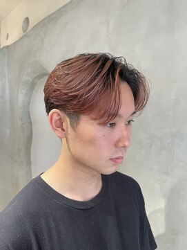 ニコ トウキョウ ヨコハマ(nico) センターパート/メンズカット/ニュアンスパーマ