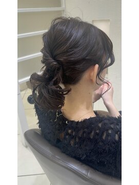 マージュ ギンザ(marju GINZA) ボブのアップスタイル