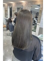 ブレス 小阪店(brace) ニュアンスカラーミディアムストレート