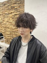 アジールヘア 所沢プロペ通り店(agir hair)&nbsp;マッシュダークアッシュスパイラルパーマニュアンスパーマ所沢