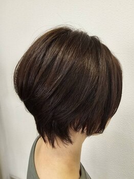 パームヘアー(Palm hair)の写真/《マンツーマン施術》ダメージレスなオーガニックカラー♪マンツーマンで周りを気にせず相談できる◎