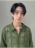 ニュアンスパーマ波巻きパーマスパイラルパーマダウンパーマ黒髪