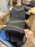 【人気NO.2 理想のツヤ髪へ◇髪質改善】ヘアエステ＋栄養補給＆修復＋カット