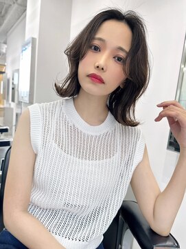 ロンド ジュルード 名古屋(Lond jeloud) 韓国風 レイヤーカット ケアブリーチ 学割4924