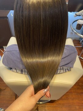 アウリィ(Aulii) くすみベージュ×髪質改善トリートメント