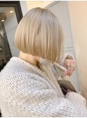 ハイトーン抜きぱなしブロンド/ブリーチ