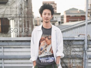スーク(souq.)の写真/メンズカットが得意なスタイリストが、あなたの魅力を最大限に引き出します！再現性の高い技術に定評あり◎