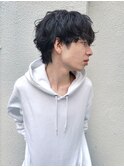 外国人風シャドウパーマ
