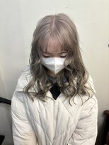 ヘアメイク アンジー(hair make anjii)&nbsp;ミルクティーグレージュ