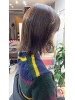 オリビアヘアー(OLIVIA HAIR) ブリーチなしでも叶う透明感カラー