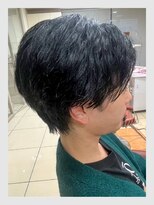 クリアオム 春日部(CLEAR homme)&nbsp;メンズ 爽やかセンターパートショートスタイル ビジネス◎