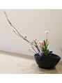 カットサロン ウシジマ(CUT SALON USHIJIMA)&nbsp;華道にもハマってます！お店の植物達も僕が可愛がっています。