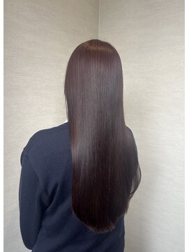 シエル 福山駅前店(CIEL) 【艶感】ピンクベージュ/20代/30代/40代/50代/髪質改善