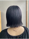 圧倒的透明感!切りっぱなしボブ×ナチュラルボブ