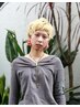 【ブリーチ抜きっぱなし】デザインカット+ブリーチ抜きっぱなしケアブリーチ