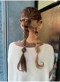 結婚式&ウエディングパーティー用韓国ヘアアレンジ　武蔵小杉