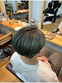【デザインカラー】シャドールーツ×グリーン