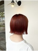 タッセルボブ×アプリコットオレンジ