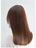 ☆まずはこれ【極艶髪】◎シルクストレート￥22000