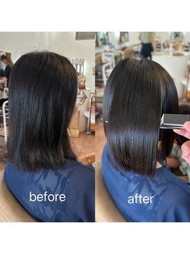 オブジェ ナチュレ(OBJE’T nature) 誰もが触りたくなる艶髪髪質改善ストレート【出水裕大】