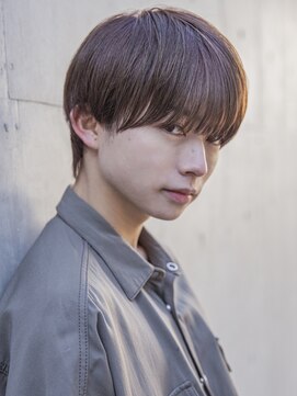 シティ(CITY) フェザーパーマブルーブラックサーフカールシースルーマッシュ