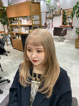 シールドヘアー 沖縄 新都心(C'LD Hair) ミルクティー/那覇美容室/新都心美容室