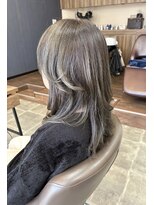 バセット バイ アルター 鎌取店(basset by aL-ter)&nbsp;黒髪/クラゲヘアー/オリーブグレー/小顔/ココアベージュ/鎌取