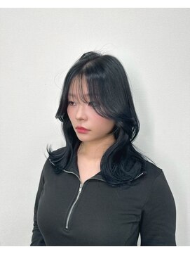 ザシェノンウメダ(THA CHAINON UMEDA) 着物ヘア/大人ガーリー/ダークアッシュ/似合わせカット/心斎橋