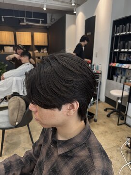 アロー 船橋店(AROH) MEN’S/リバースセンターパート/ニュアンスパーマ/船橋