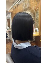 オートクチュール ランコントレ 七条店(Haute Couture Rencontrer)&nbsp;パツっとボブ