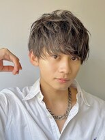 アイビーズ(IVYS)&nbsp;ナチュラルラウンドマッシュルーズショートパーマニュアンス