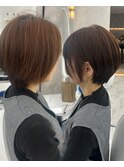 髪質改善/大人ガーリー/似合わせカット/ショートボブ/前髪/仙台