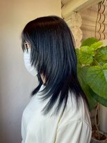 クレエ ヘアー デザイン(creer hair design)&nbsp;レイヤーロングニュアンスカラー小顔カット似合わせカット