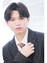 ミチオ ノザワ ヘアサロン ギンザ(Michio Nozawa HAIR SALON Ginza)&nbsp;ツーブロック/ナチュラルセンターパート/ストレートヘア