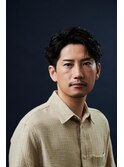 men'shair/波巻きツイストスパイラル/ニュアンスパーマ
