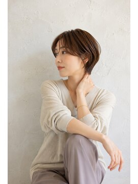 i.【髪質改善/ブリーチ/ハイライト/デザイン/ダブルカラー】【7/1NEWOPEN（予定）】 大人ショート