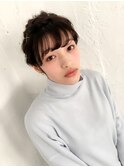 【Neolive & 渋谷店】 抜け感が可愛いクルリンパアレンジ