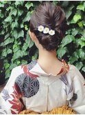 【若奈】すっきり浴衣アップ