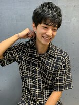 メンズオンリーサロン 創 立川&nbsp;黒髪×ナチュラルパーマ